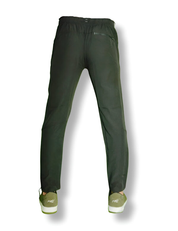 Men's Solid Slim fit Designer Track pant - Image 2