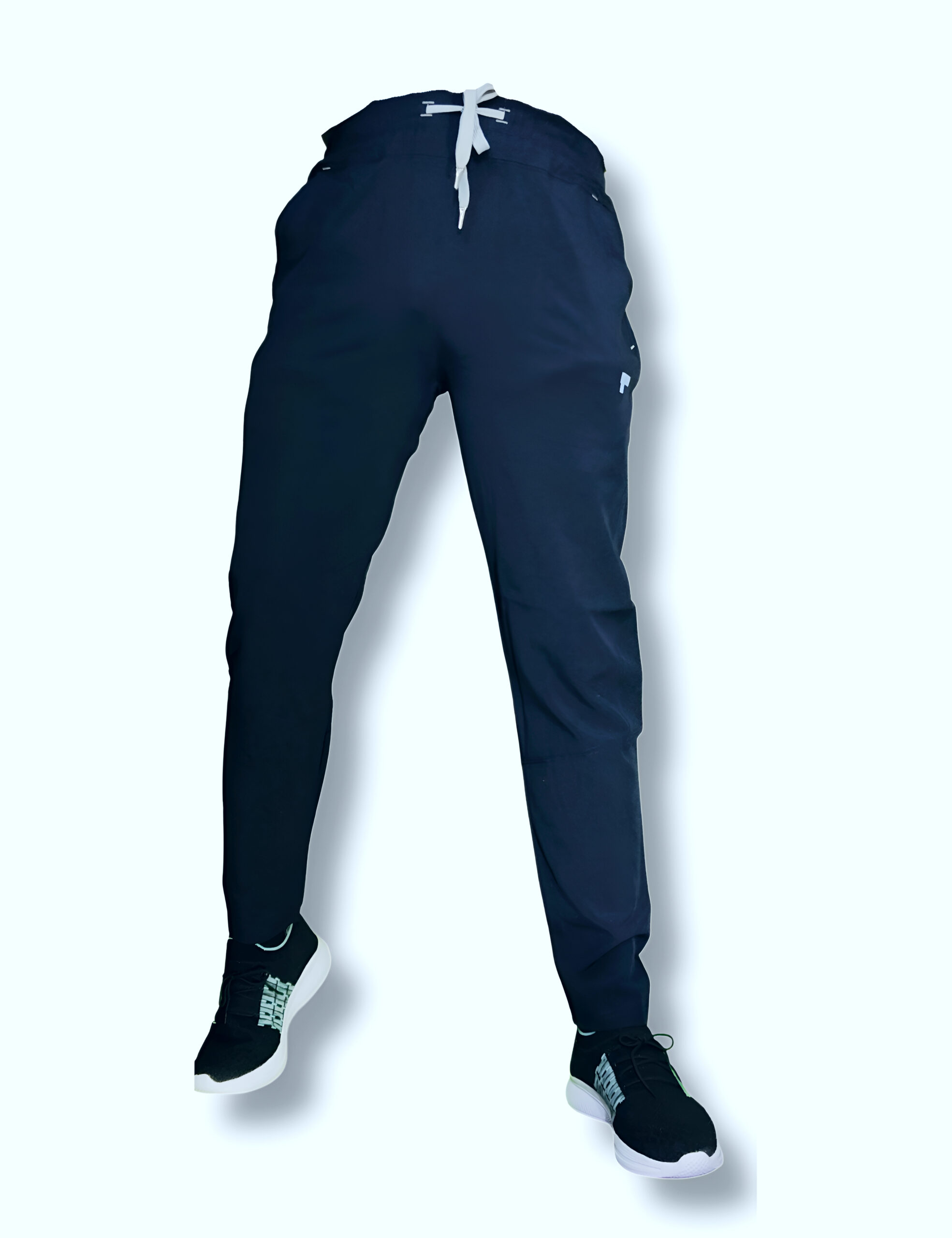 Men’s Solid Slim fit Designet Dark Blue Track Pant